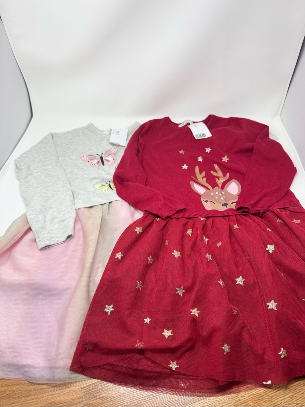 NWT H&M Christmas & Winter Dress Bundle – Girls Size 6/7